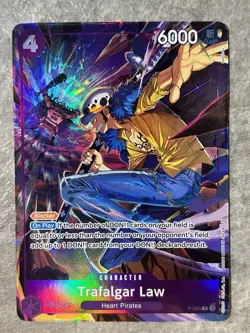 Trafalgar Law (Illustration Box Vol.6) P-093 One Piece Promotion Cards Foil - Image 1