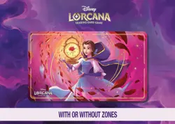 Disney Lorcana Playmat - Belle – Beauty and the Beast - Enchanted - Fabled Set - Image 1