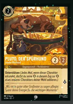 Disney Lorcana Archazias Insel Einzelkarten FOIL Sleeved NM DE Monatsupdates - Image 2