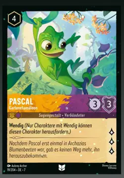 Disney Lorcana Archazias Insel Einzelkarten FOIL Sleeved NM DE Monatsupdates - Image 3