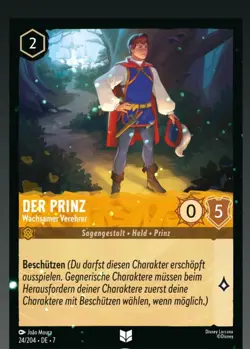Disney Lorcana Archazias Insel Einzelkarten FOIL Sleeved NM DE Monatsupdates - Image 5