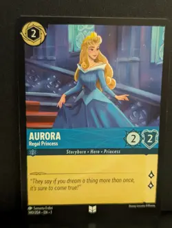 Disney Lorcana TCG Aurora Regal Princess 140/204 Uncommon Non Foil - Image 1