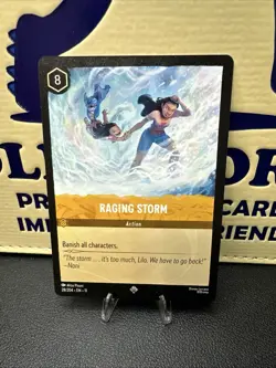 Disney Lorcana Raging Storm Action Card 28/204 Regular - Image 1