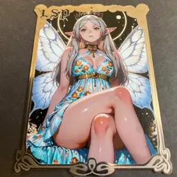 Goddess Story Gold METAL Card - Serial Number #073/100! Frieren **READ** - Image 4