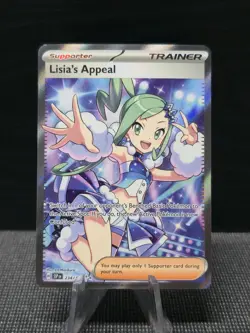 Lisias Appeal Ultra Rare 234/191 SV: Surging Sparks Pokemon Card NM - Image 1