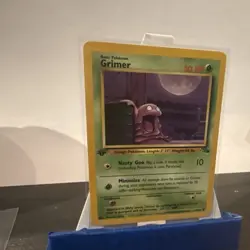 Pokemon TCG 1st edition Muk Grimer Card Lot 2 Team Rocket Wizards English - Image 2