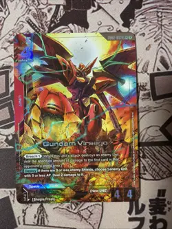 Gundam Virsago (LR+) GD02-037 English LR+ Dual Impact Gundam Card Game - Image 1