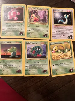 Gym Heroes Erika’s Pokemon Pokemon Card Lot - Image 1