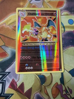 Charizard - 11/108 - Pokemon Evolutions XY Reverse Holo Rare Card NM - Image 1