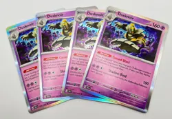Pokemon Card Shrouded Fable 2024 Playset Dusknoir Holo 020/064 x4 4x - Image 1