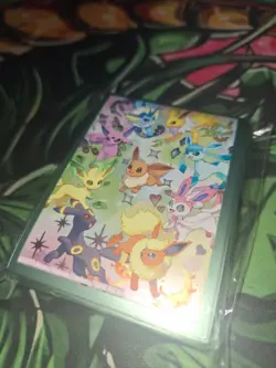 Eevee Card Sleeves From Pokemon Prismatic Evolutions SPC (65 Sleeves Total) - Image 2