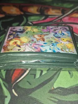 Eevee Card Sleeves From Pokemon Prismatic Evolutions SPC (65 Sleeves Total) - Image 4
