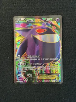 Gengar EX Full Art Holo Card 114/119 XY-Phantom Forces - Image 1