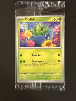 Oddish SVP 102 Promo Path To The Peak Pokemon Card Sealed NM/MINT - Image 1