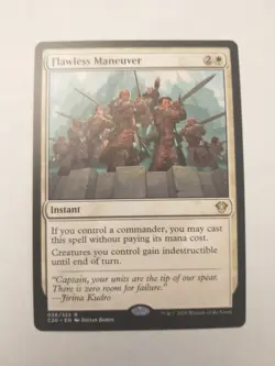 Flawless Maneuver Commander 2020 Regular, NM unplayed MTG Magic The Gathering - Image 1