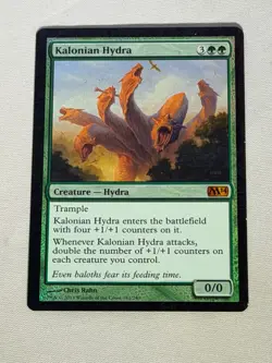 MTG FOIL Kalonian Hydra Core Set 2014 Magic the Gathering - Image 1