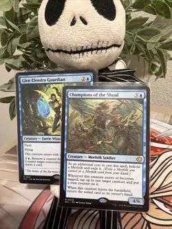 Champions of The Shoal / Glen Elendra Guardian Lorwyn Eclipsed MTG Rare - Image 1