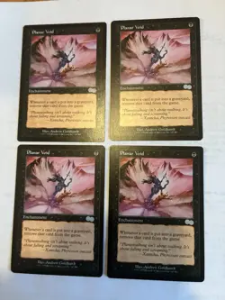 Planar Void Urza's Saga Regular X4 Play Set MTG Magic The Gathering Vintage - Image 1