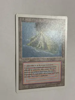 MTG Volcanic Island Revised Light Play Dual Land - Image 3