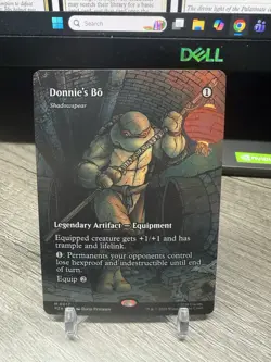 Donnie's Bo - Shadowspear (Borderless) FOIL Teenage Mutant Ninja Turtles MTG - Image 1