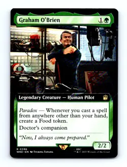 #396 2023 Doctor Who | Graham O'Brien Rare Extended Art - Image 1