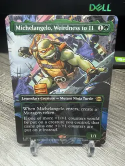 Michelangelo, Weirdness to 11 (Borderless) Teenage Mutant Ninja Turtles Regular - Image 1