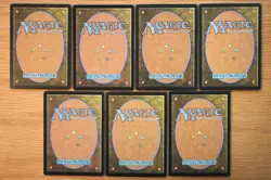 Set of 7 Black Commander Dragons *NM* (Magic the Gathering EDH MTG English) - Image 2