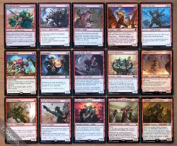 Lot of 15x Rare & Uncommon Goblin Creatures *NM* Magic MTG Siege-Gang Commander - Image 1
