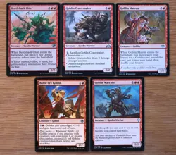 Lot of 15x Rare & Uncommon Goblin Creatures *NM* Magic MTG Siege-Gang Commander - Image 2
