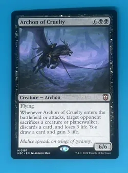 Archon of Cruelty Commander: Modern Horizons 3 Regular - Image 1