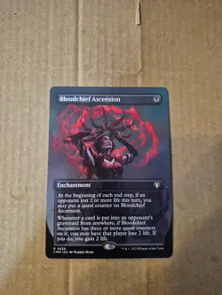 Bloodchief Ascension (Borderless) Commander Masters Regular - Image 1
