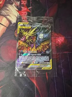Sealed Pokemon TCG Moltres Zapdos Articuno GX SM210 Stained Glass Promos Holo - Image 1