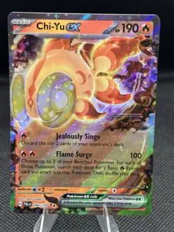 Chi-Yu EX 40/193 Pokemon TCG Ultra Rare NM/M - Image 1