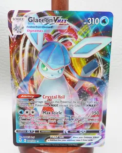 2021 Pokemon Glaceon VMAX Evolving Skies Rare Holo #41/203 Near Mint - Image 1