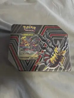 NEW Nintendo Pokemon TCG: Hidden Potential Giratina V Tin 5 Booster Packs 820650851483 - Image 1
