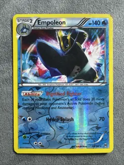 Pokemon Empoleon 38/162 Reverse Holo Rare BREAKthrough - Image 1