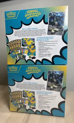 ASCENDED HEROES POKEMON CENTER PC EXCLUSIVE ETB POKEMON TCG SEALED NEW LOT OF 2 - Image 2