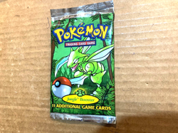 1 Pokemon Jungle Booster Pack - Rare 2000 - Scyther - UNWEIGHED - Sealed! - Image 1