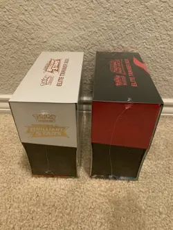 Pokemon TCG Brilliant Stars + Astral Radince Elite Trainer Box ETB Lot of 2! New - Image 3