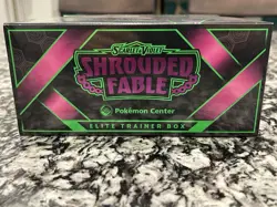 Shrouded Fable Pokemon Center ETB Elite Trainer Box Pokemon TCG S&V - Image 3