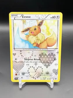 Eevee RC14/RC25 Holo Pokemon Legendary Treasures: Radiant Collection Uncommon - Image 1