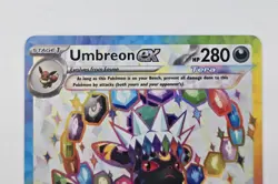 Umbreon ex SVP 176 Black Star Promo NM Prismatic Evolutions Pokemon!!! - Image 3