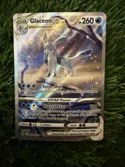 Pokemon Glaceon VSTAR GG40/GG70 Crown Zenith Galarian Gallery Holo Ultra Rare H… - Image 1