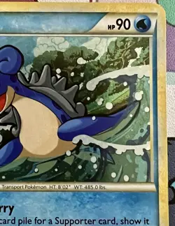 Lapras HGSS14 Pokemon TCG HeartGold SoulSilver Black Star Promo Holo LP-NM - Image 3