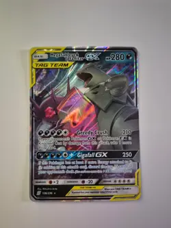 Pokemon TCG Mega Sableye & Tyranitar GX Tag Team Unified Minds 126/236 - Image 3