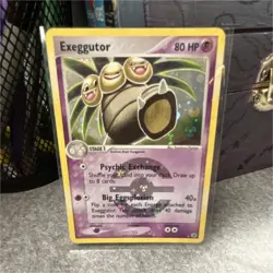 Pokemon Exeggutor FireRed & LeafGreen 5/112 Reverse Holo Stage 1 80 HP Holo Rare - Image 1