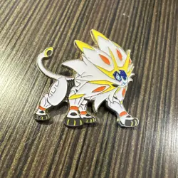 Pokemon Solgaleo 1.5” Enamel Pin Official 2016 Collectors Edition Series Figure - Image 1