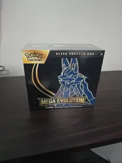 🥊 Pokemon Mega Evolution Lucario ETB – Elite Trainer Box NEW Sealed 🥊 - Image 1