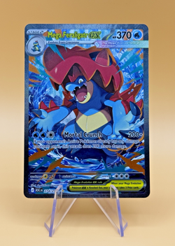 Pokemon Mega Feraligatr ex 274/217 Special Illustration Rare Ascended Heroes NM! - Image 1