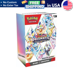 Pokemon TCG: S&V Prismatic Evolutions Factory Sealed Booster Bundle Box USA - Image 1